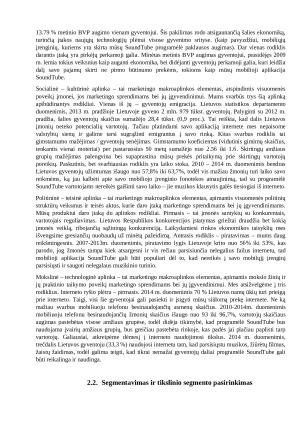 IŠMANIOSIOS PROGRAMĖLĖS „SoundTube“ ĮVEDIMO Į RINKĄ MARKETINGO SPRENDIMAI. Paveikslėlis 4