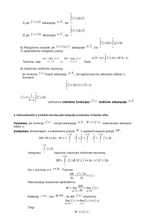 Matematika 2 konspektas egzaminui. Paveikslėlis 3