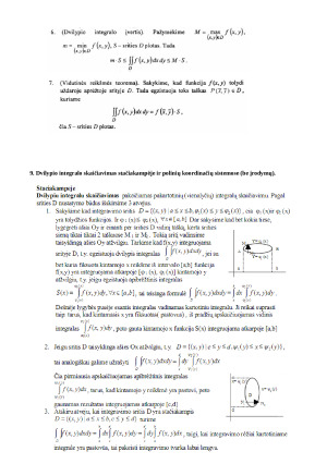 Matematika 2 konspektas egzaminui. Paveikslėlis 8