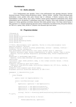 Objektinis programavimas. Pratybų ataskaitos. Paveikslėlis 10