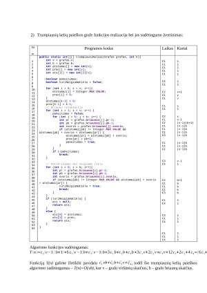 Algoritmų sudarymas ir analizė. 2 laboratorinis darbas. Paveikslėlis 4