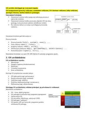 Operacinės sistemos. Konspektas. Paveikslėlis 4