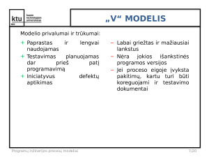 Programų inžinerijos procesų modeliai. Paveikslėlis 7