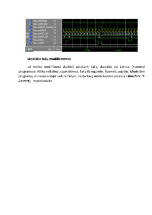 Skaitiklių modeliavimas ModelSim. Paveikslėlis 7