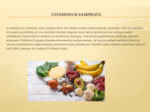 B grupės vitaminai. Paveikslėlis 3