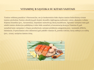 B grupės vitaminai. Paveikslėlis 7