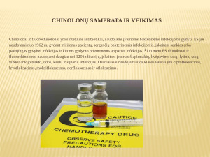 Chinolonų samprata, veikimas ir savybės. Paveikslėlis 3