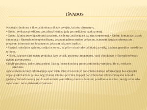 Chinolonų samprata, veikimas ir savybės. Paveikslėlis 8