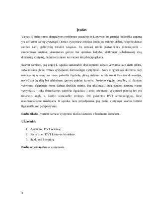 Darnaus vystymosi tikslai, reguliuojantys aplinkosauginį, socialinį arba ekonominį aspektus. Paveikslėlis 3