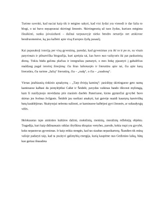 Holokausto tema literatūroje. Paveikslėlis 2