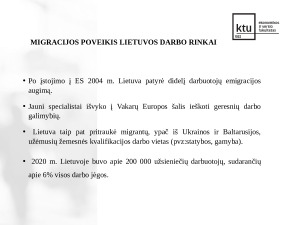 Lietuva ir globali darbo jėgos rinka. Pristatymas. Paveikslėlis 6