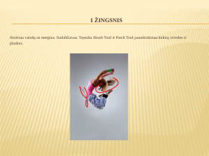 Koliažas ,,Erdvėje’’. Paveikslėlis 3