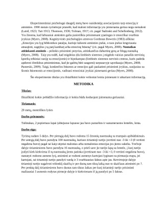 Įvairių veiksnių įtaka informacijos atkūrimui. Paveikslėlis 3