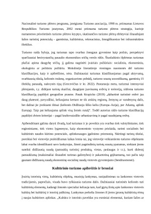 Kultūrinis turizmas. Paveikslėlis 5