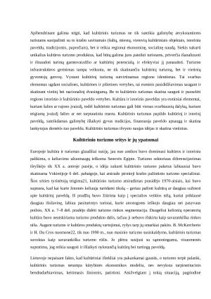 Kultūrinis turizmas. Paveikslėlis 7