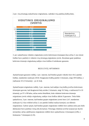 Kūrybinio mąstymo užduoties analizė. Praktinis darbas. Paveikslėlis 5