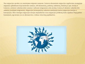 MIGRACIJOS IŠŠŪKIAI IR GALIMYBĖS LIETUVOJE. Paveikslėlis 5