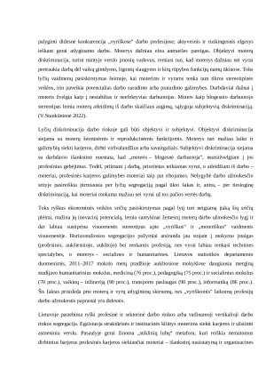 Moterų ir vyrų darbo užmokesčio atotrūkio apibūdinimas. Paveikslėlis 8