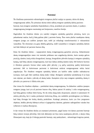 Panoraminis rentgenas. Paveikslėlis 3