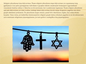 Religijos šiuolaikiniame pasaulyje. Paveikslėlis 10