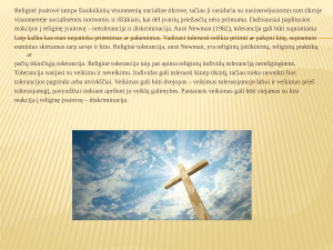 Religijos šiuolaikiniame pasaulyje. Paveikslėlis 5