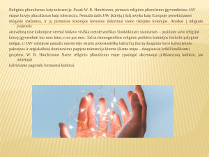 Religijos šiuolaikiniame pasaulyje. Paveikslėlis 8