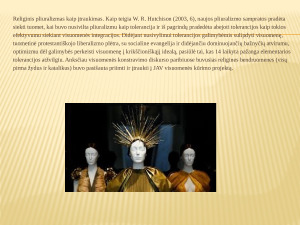 Religijos šiuolaikiniame pasaulyje. Paveikslėlis 9