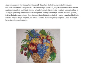 Siuvinėjimas Kryželiu. Paveikslėlis 6