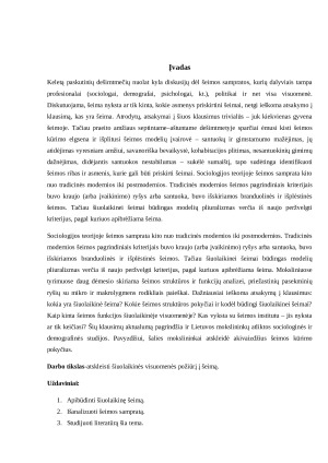 Šeimos samprata. Paveikslėlis 2