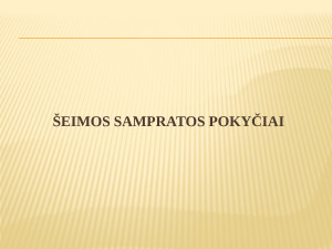 Šeimos sampratos pokyčiai