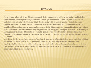 Šeimos sampratos pokyčiai. Paveikslėlis 6