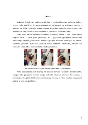 MOKOMOJI GAMYBOS PROCESO IR REMONTO PRAKTIKOS ATASKAITA (2). Paveikslėlis 3