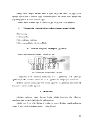 MOKOMOJI GAMYBOS PROCESO IR REMONTO PRAKTIKOS ATASKAITA. Paveikslėlis 10