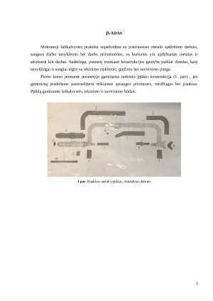 MOKOMOJI GAMYBOS PROCESO IR REMONTO PRAKTIKOS ATASKAITA. Paveikslėlis 3