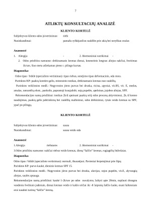 KOSMETIKOS PRODUKTŲ KONSULTANTO PRAKTIKOS ATASKAITA. Paveikslėlis 7