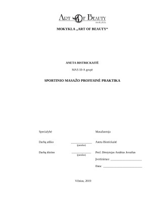 SPORTINIO MASAŽO PROFESINĖ PRAKTIKA. Paveikslėlis 1