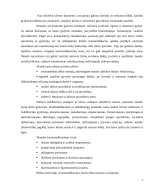 SPORTINIO MASAŽO PROFESINĖ PRAKTIKA. Paveikslėlis 7