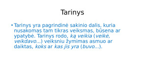 Sakinio dalys, veiksnys, tarinys (teorija, užduotys). Paveikslėlis 6