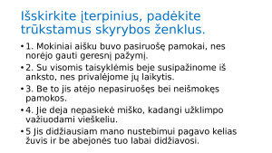 Iterpinių skyryba. Užduotys. Paveikslėlis 2