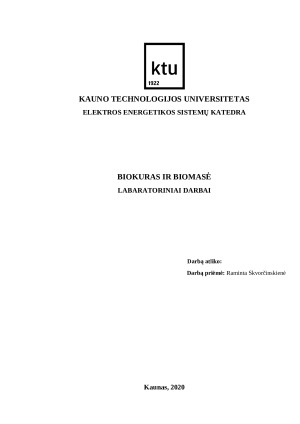 Kietojo kuro šilumingumo nustatymas