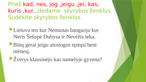 Skyrybos kartojimas (7 kl.). Mokomoji medžiaga. Paveikslėlis 10