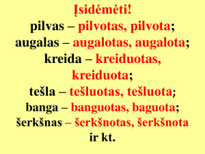 Priešdėlinių ir priesaginių būdvardžių rašyba (6 kl) . Paveikslėlis 6