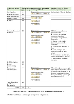 MATEMATIKOS ILGALAIKIS PLANAS 9 (I GIMN.) KLASEI 2025m. Paveikslėlis 2