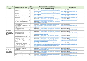 MATEMATIKOS ILGALAIKIS PLANAS 4 KLASEI 2025m. Paveikslėlis 2