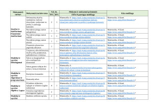 MATEMATIKOS ILGALAIKIS PLANAS 4 KLASEI 2025m. Paveikslėlis 3