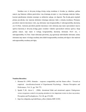 Kognityvinės psichologijos laboratorinių darbų ataskaita. Paveikslėlis 7