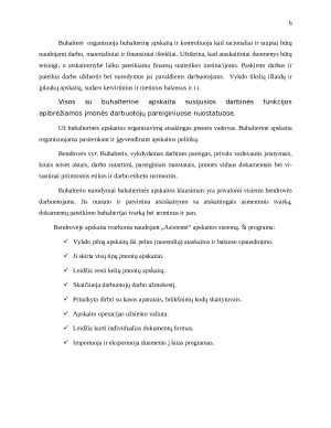 APSKAITOS PRAKTIKOS ATASKAITA „x“ ĮMONĖJE. Paveikslėlis 6