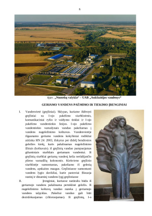 Praktikos ataskaita. UAB „Aukštaitijos vandenys“. Paveikslėlis 6