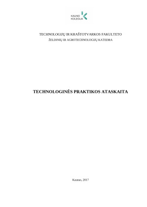 TECHNOLOGINĖS PRAKTIKOS ATASKAITA. VŠĮ Pieno tyrimai. Paveikslėlis 1