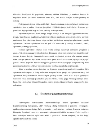 TECHNOLOGINĖS PRAKTIKOS ATASKAITA. UAB Voltas. Paveikslėlis 10